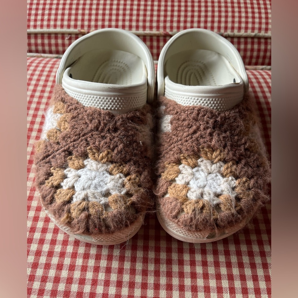 Cottagecore Patchwork Granny Square Flower Croche… - image 1